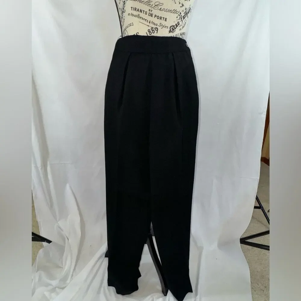 Gorgeous Barrie Pace Black Wool Pant Suit - Picture 10 of 14